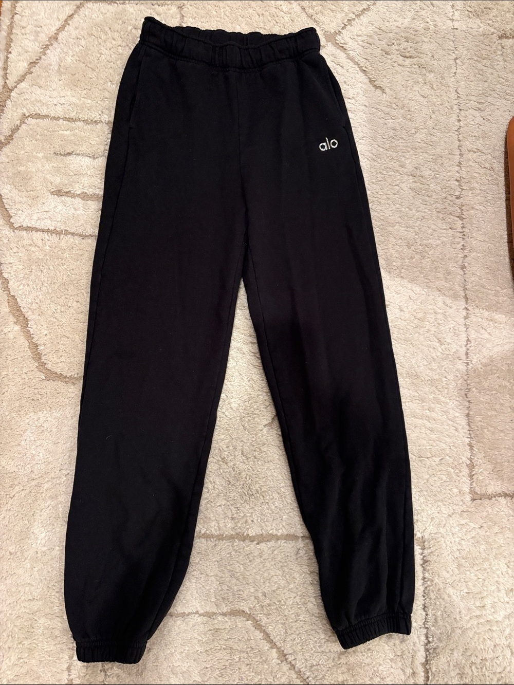 ALO Yoga Black Jogger Sweatpants